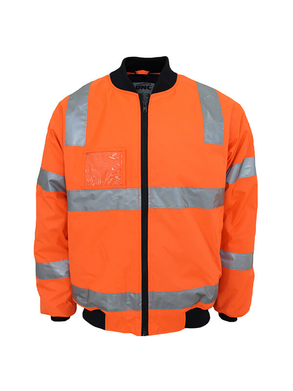 Dnc HiVis "Hoop" pattern flying jacket Biomotion tape (3769)