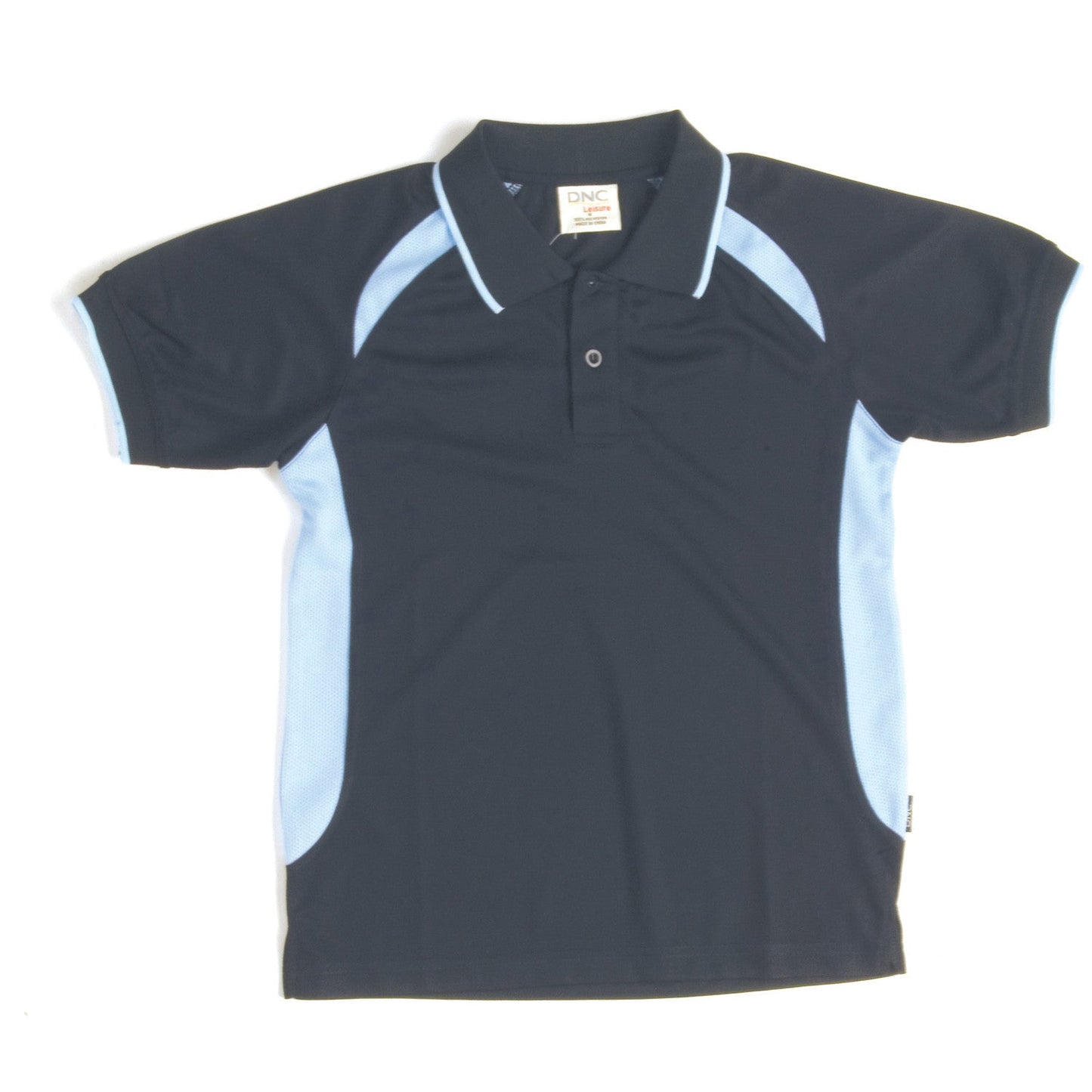 DNC Kids Air Flow Contrast Raglan Mesh Polo (5263)