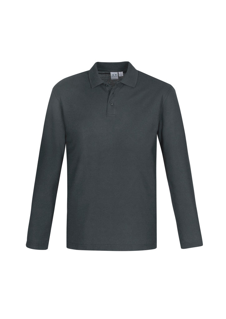 Biz Collection Mens Crew Long Sleeve Polo (P400ML)