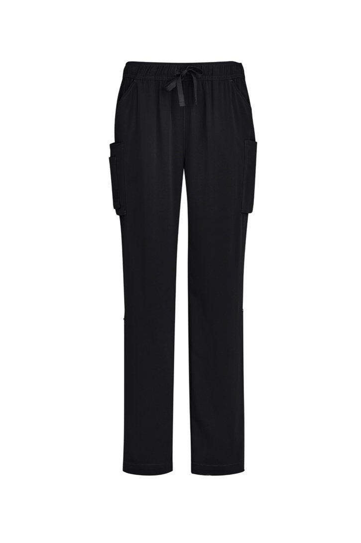 Biz Care Womens Avery Multi-pocket Straight Leg Pant (CSP944LL)