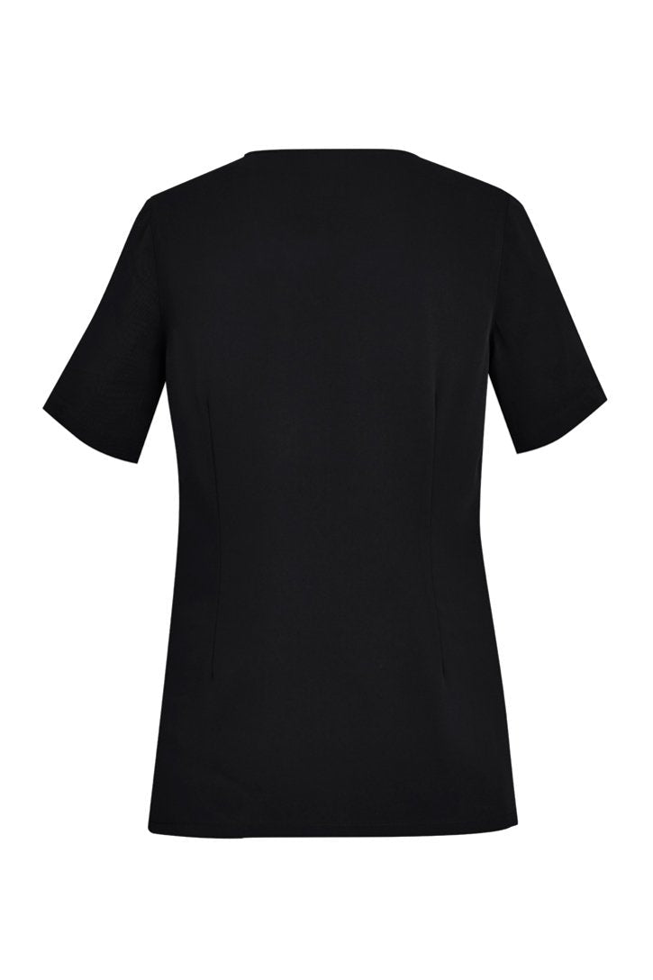 Biz Care Womens Tailored Fit Round Neck Scrub Top CST942LS