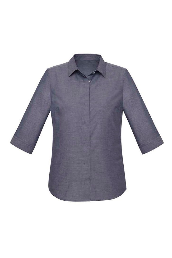 Biz Corporate Womens Charlie 3/4 Sleeve Shirt (RS968LT)