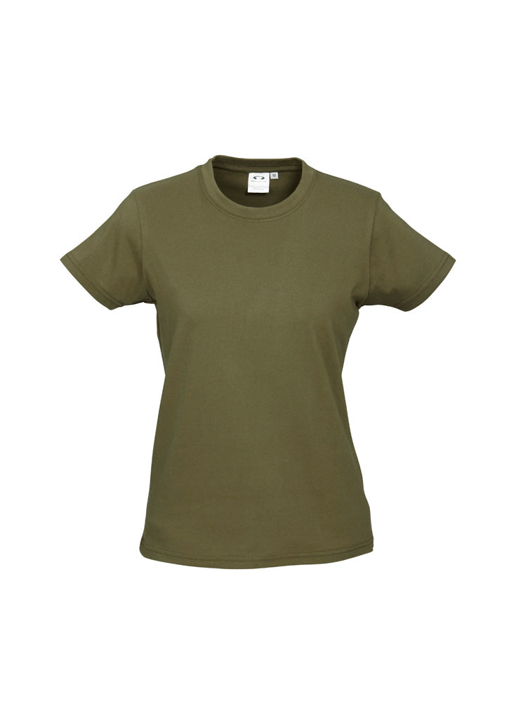 Biz Collection Womens Ice Short Sleeve Tee-(T10022)