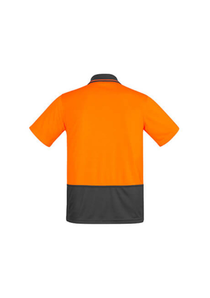 Syzmik Mens Hi Vis Comfort Back S/S Polo (ZH415)