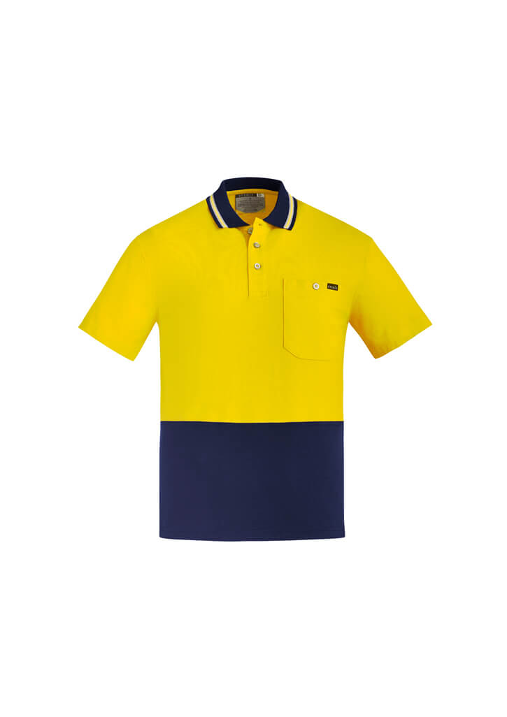 Syzmik Mens Reinforced Hi Vis Squad S/S Polo (ZH465)
