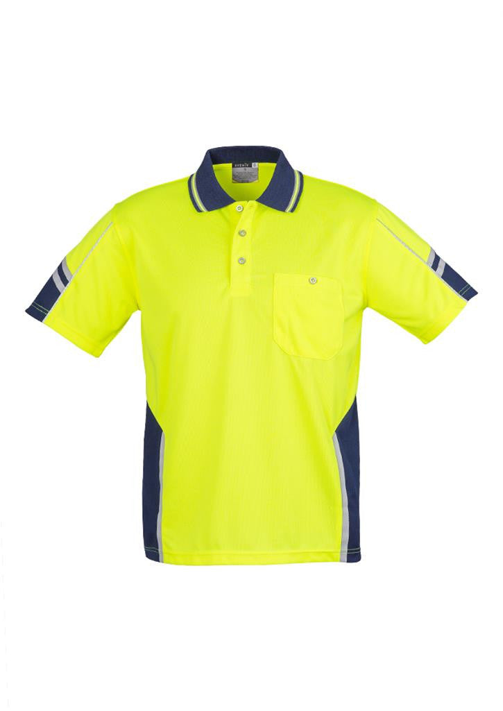 Syzmik Syzmik Mens Hi Vis Squad Short Sleeve Polo (ZH237)