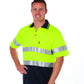 DNC HiVis Cotton Back S/S Polo with generic R/T (3717)