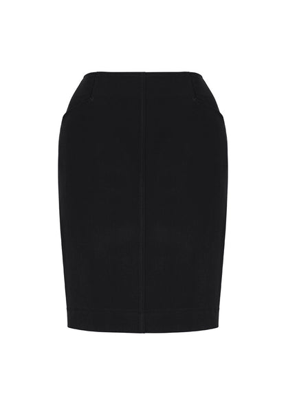 Biz Corporate Womens Siena Bandless Pencil Skirt (20717)