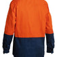 Bisley 2 Tone Closed Front Hi Vis Drill Shirt - Long Sleeve-(BSC6267)