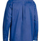Bisley Closed Front Cotton Drill Shirt - Long Sleeve-(BSC6433)
