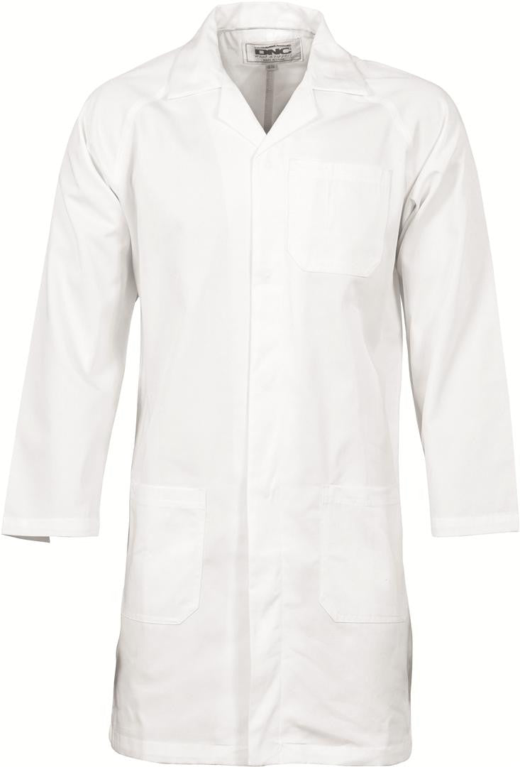 DNC Polyester Cotton Dust Coat (Lab Coat)  (3502)