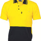 DNC HiVis Cool-Breeze Cotton Jersey S/S Polo Shirt with Under Arm Cotton Mesh (3845)