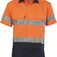 DNCHiVis Two Tone Cool-Breeze Cotton Shirt with 3M Reflective Tape, S/S (3887)