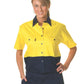 DNC Ladies HiVis Two Tone Cool-Breeze Cotton S/S Shirt, S/S (3939)