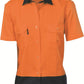 DNC Ladies HiVis Two Tone Cool-Breeze Cotton S/S Shirt, S/S (3939)