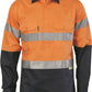 DNC HiVis Cool-Breeze Close Front L/S Cotton Shirt with 3M R/T (3949)