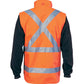 DNC HiVis Cross Back D/N “6 in 1” jacket (Outer Jacket And Inner Vest Can Be Sold Separately) (3997)