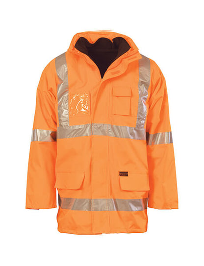 DNC HiVis Cross Back D/N “6 in 1” jacket (Outer Jacket And Inner Vest Can Be Sold Separately) (3997)