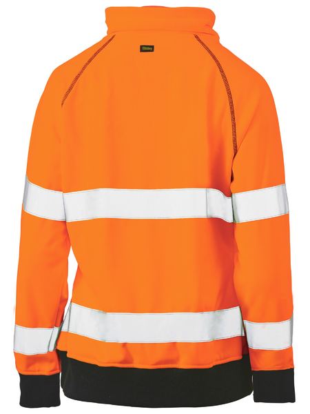 Bisley Womens Taped Hi Vis Fleece Jumper (BKL6818T)