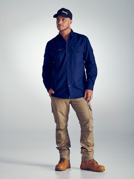 Bisley Engineered X Airflow™ Ripstop Cargo Work Pant-(BPC6475)
