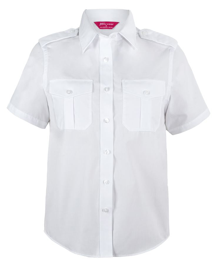 JB's Ladies Epaulette Shirt S/S (6ESS1)