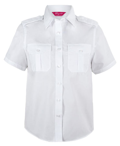 JB's Ladies Epaulette Shirt S/S (6ESS1)