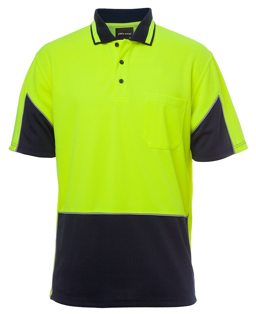 JB's Hi Vis S/S Gap Polo (6HVGS)
