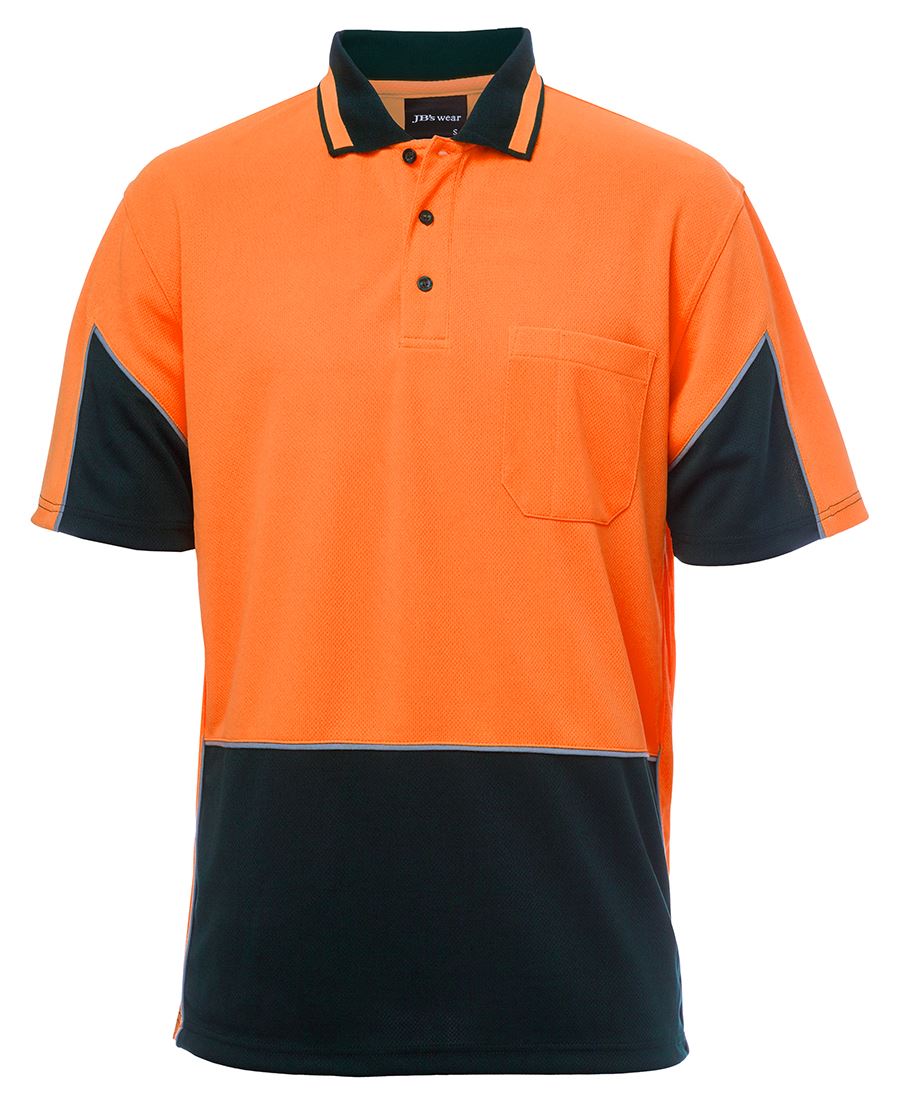 JB's Hi Vis S/S Gap Polo (6HVGS)