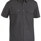 Bisley Mens X Airflow™ Ripstop Work Shirt Short Sleeve-(BS1414)