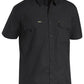 Bisley Mens X Airflow™ Ripstop Work Shirt Short Sleeve-(BS1414)
