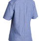 Bisley Ladies Chambray Shirt - Short Sleeve-(B71407L)