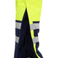 Bisley Taped Hi Vis Freezer Bib & Brace Coverall (BAB6452T)