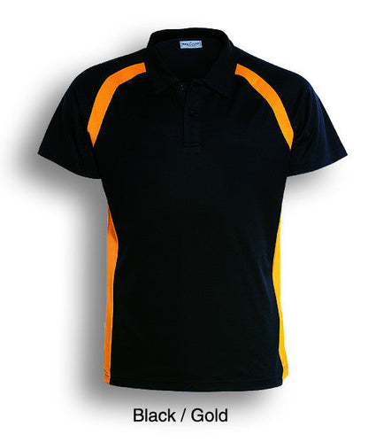 Bocini Kids Team Essentials Short Sleeve Contrast Panel Polo-(CP0939)
