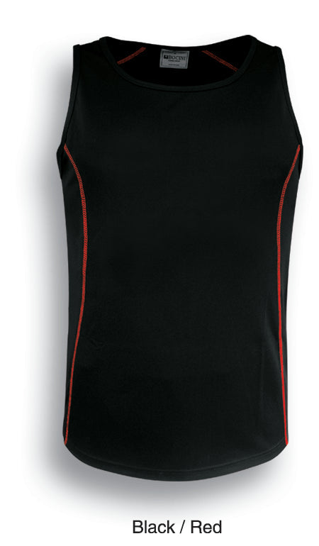 Bocini Ladies Stitch Essential Singlet-(CT0927)
