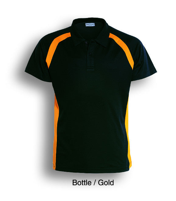 Bocini Kids Team Essentials Short Sleeve Contrast Panel Polo-(CP0939)