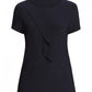 NNT Soft Jersey S/S Round Neck T-top Blouse (CATU64)