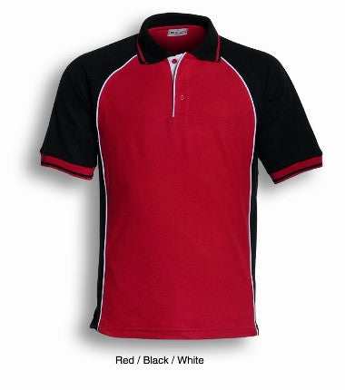Bocini Ladies Panel Polo-(CP0435)