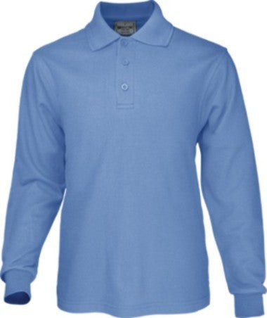 Bocini Kids Long Sleeve  Polo-(CP1316)