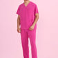 Biz Care Unisex Pink Scrub Pant (CSP102UL)