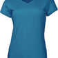 Bocini Ladies Brushed V-neck Tee Shirt-(CT1418)