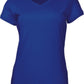 Bocini Ladies Brushed V-neck Tee Shirt-(CT1418)