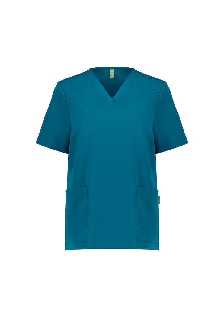 Biz Care Womens Pulse V-Neck Scrub Top (CU543LS)