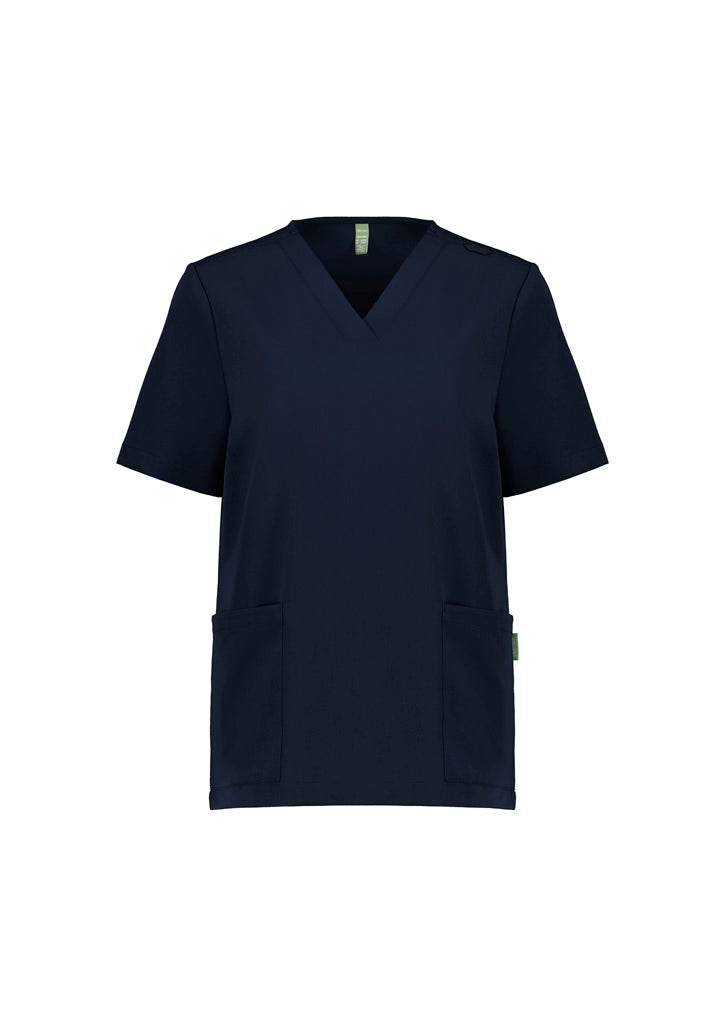 Biz Care Womens Pulse V-Neck Scrub Top (CU543LS)