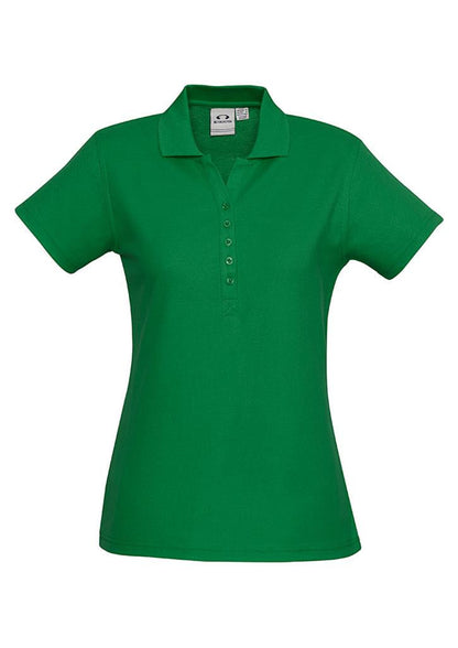 Biz Collection Womens Crew S/S Polo-(P400LS)