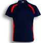 Bocini Ladies Team Essentials Short Sleeve Contrast Panel Polo -(CP0929)