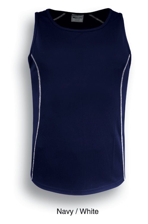 Bocini Ladies Stitch Essential Singlet-(CT0927)
