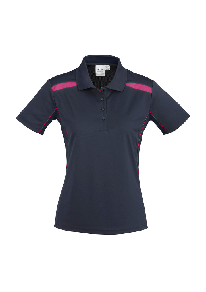 Biz Collection Womens United S/S Polo-(P244LS)