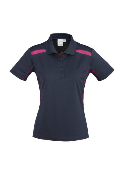 Biz Collection Womens United S/S Polo-(P244LS)