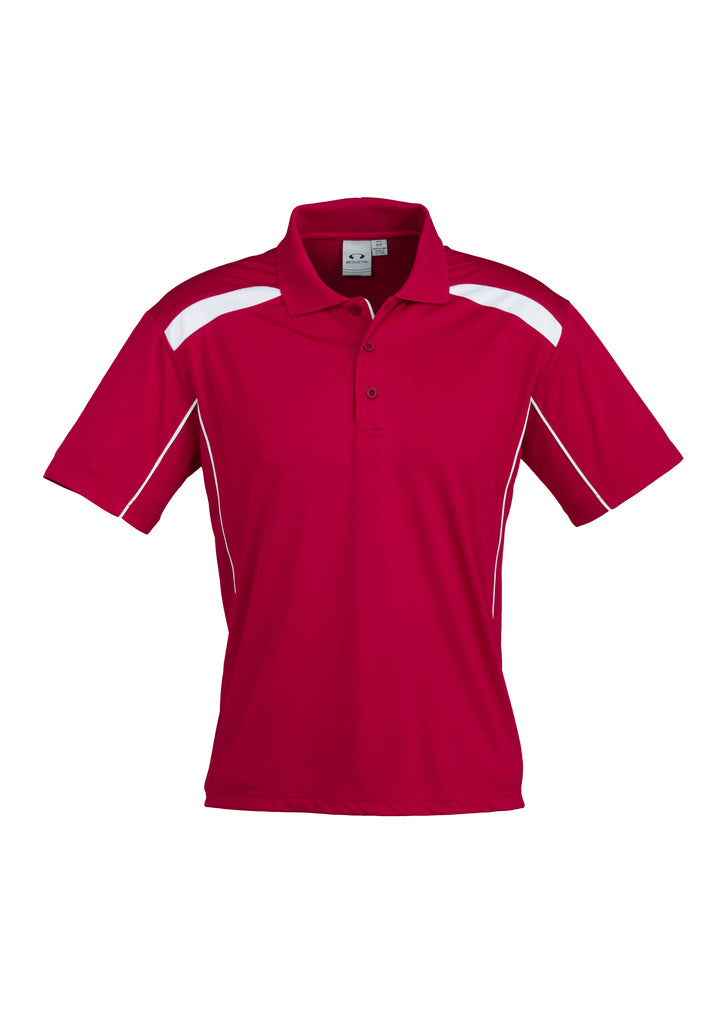 Biz Collection Mens United Short Sleeve Polo-(P244MS)
