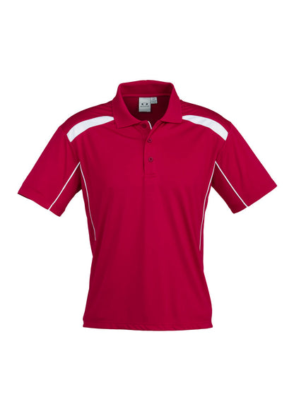 Biz Collection Mens United Short Sleeve Polo-(P244MS)